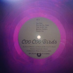 Coo Coo Birds on Violet Vinyl