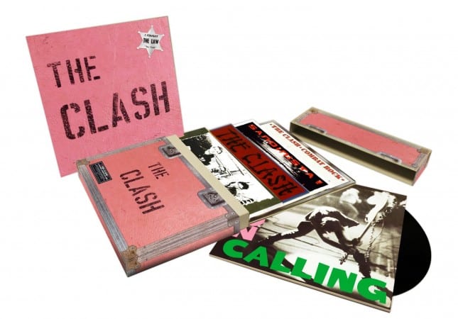 The Clash 5LP Album Studio Vinyl Boxset