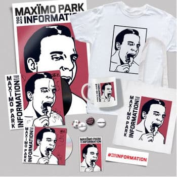 Maximo Park - Too Much Information Signed Vinyl Bundle