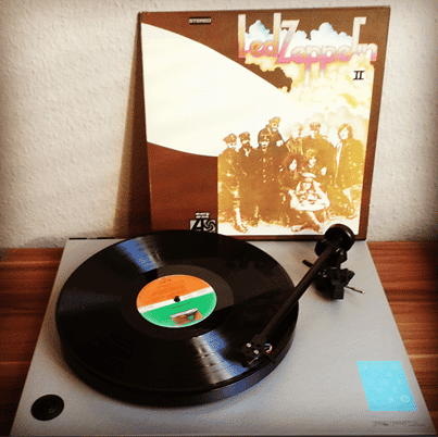 Led Zeppelin - II auf Vinyl