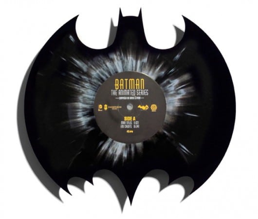 Batman: Animated Series als Single auf splattered Die-Cut Vinyl