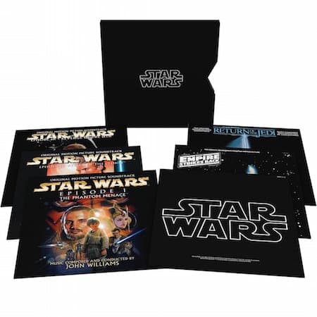 Soundtrack der Star Wars Saga als Vinyl Boxset