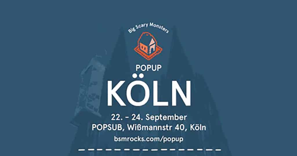 Big Scary Monsters Pop-Up Store in Köln