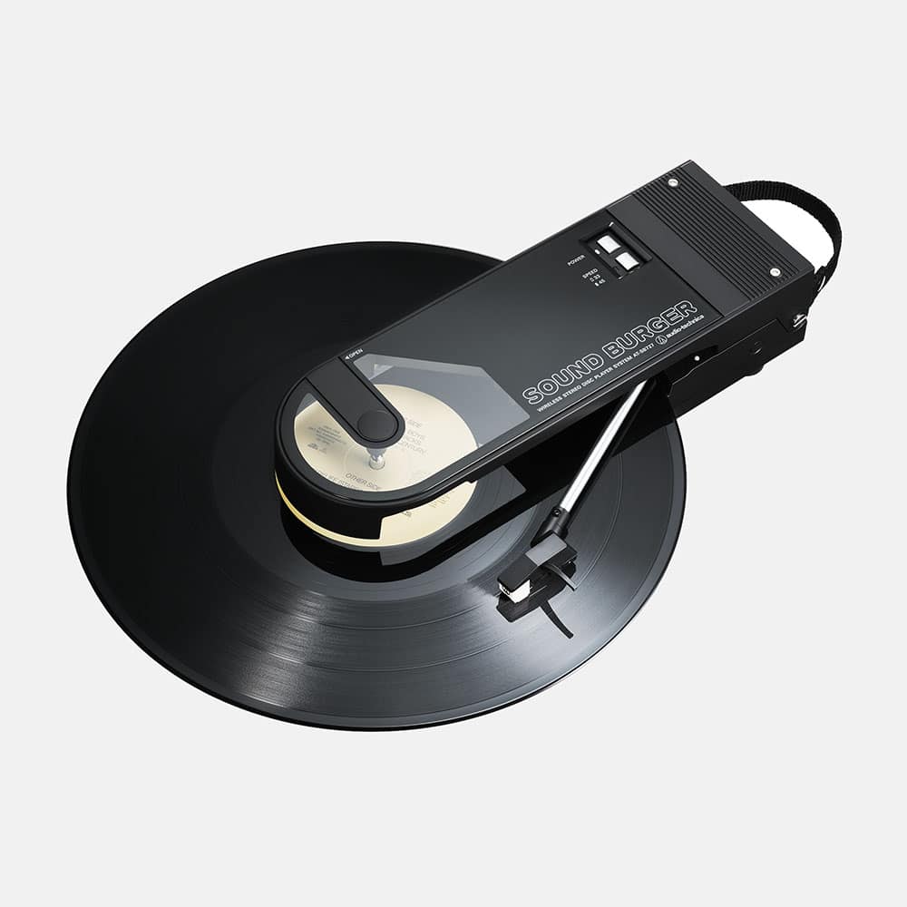 The Sound Burger by Audio-Technica in black