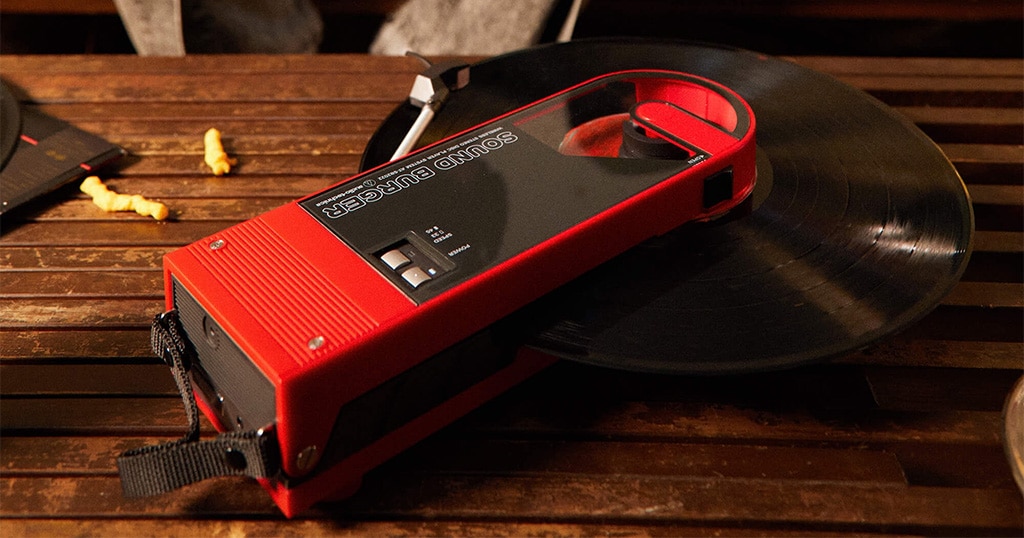 Audio-Technica legt mit dem Sound Burger mobilen Plattenspieler neu auf