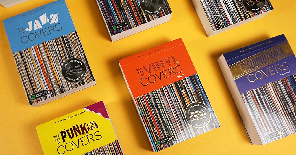 Kalender mit Vinylcovern von Seltmann Publisher