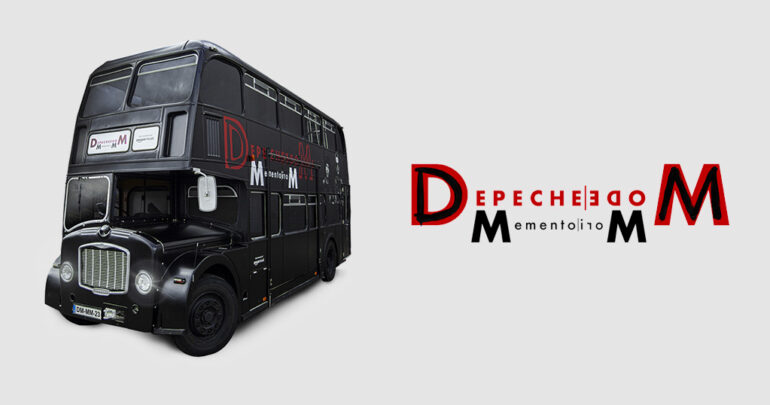 Exklusive Vinyl in Depeche Mode Pop Up Bus