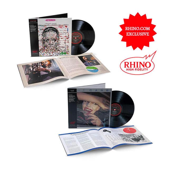 The Cars und John Coltrane Rhino High Fidelity Vinyl