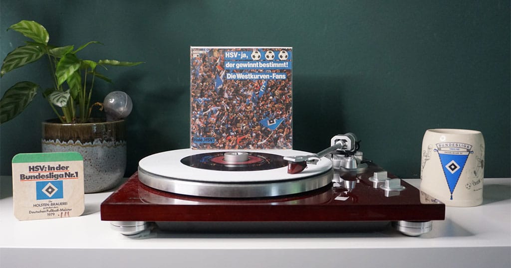 Vinyl im Fussballstadion