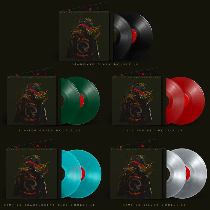 Queens Of The Stone Age - In Times New Roman on colored vinyl