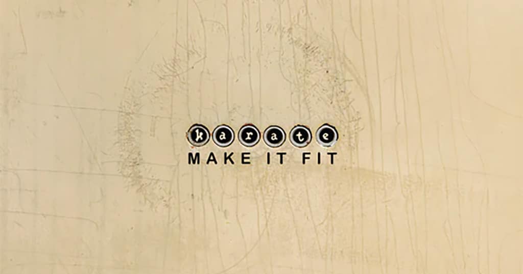 Vinyl der Woche: Karate - Make It Fit