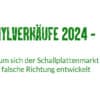 Die Vinylverkäufe sind 2024 eingebrochen – oder doch nicht?