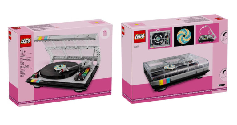 Lego Retro Plattenspieler