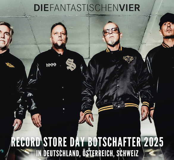 Die Fantastischen Vier sind Botschafter des Record Store Days